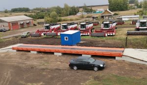 Автомобильные весы 80 тонн 20 метров для ООО «Агропромбизнес»