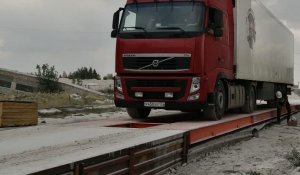 Поосные автомобильные весы 60 тонн 18 метров для АО «Новокаолиновый ГОК»
